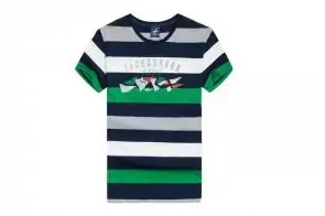 shark hommes t-shirt polo shirt summer pure cotton t-shirt half sleeves green